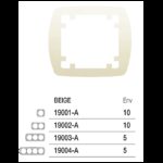 MARCO 2 ELEMENTOS HORIZONTAL BEIGE 19002-A