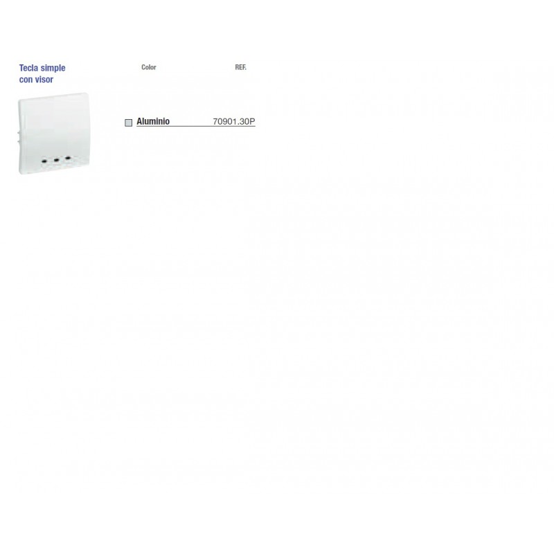 TECLA SM180 ALUMINIO MATE