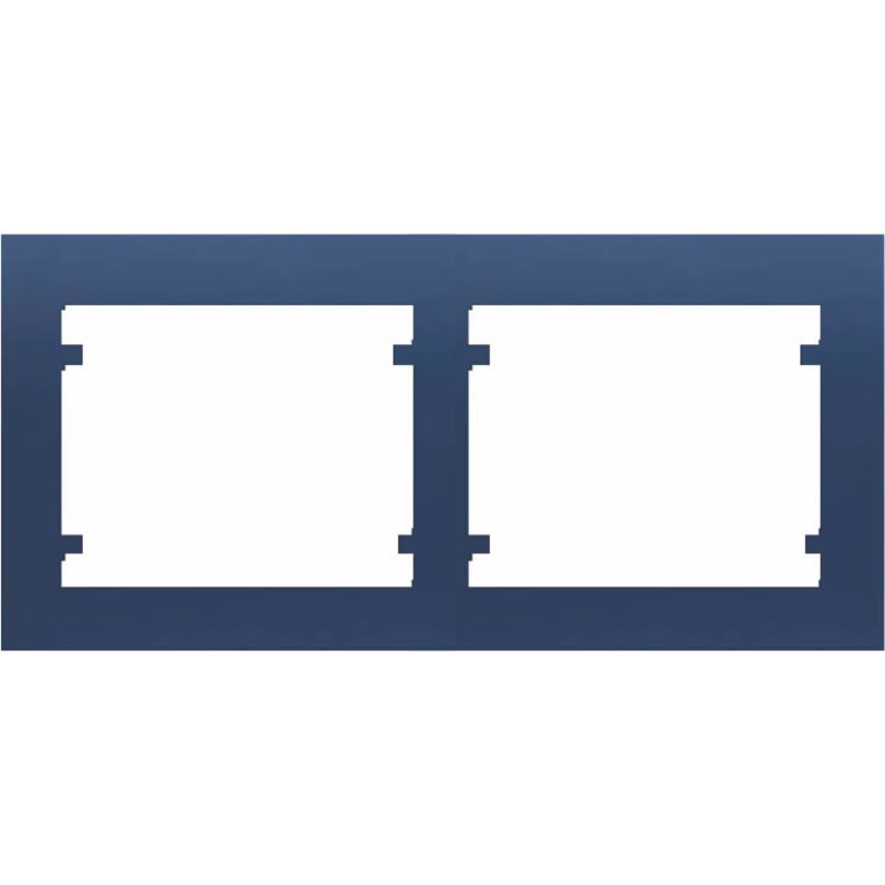 MARCO 2 ELEMENTOS HORIZONTAL AZUL MING 18002-AM