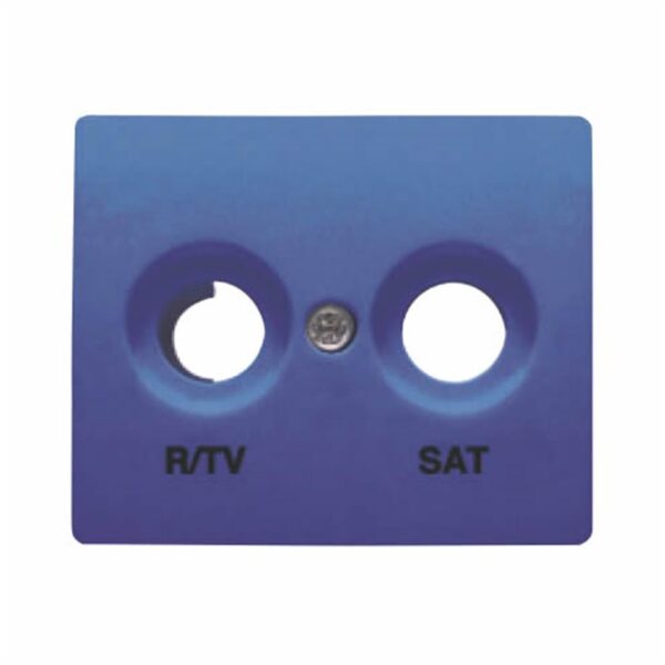 TAPA TOMA R/TV-SAT AZUL MING 18320-AM