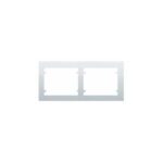 MARCO 2 ELEMENTOS HORIZONTAL NACAR BRILLANTE