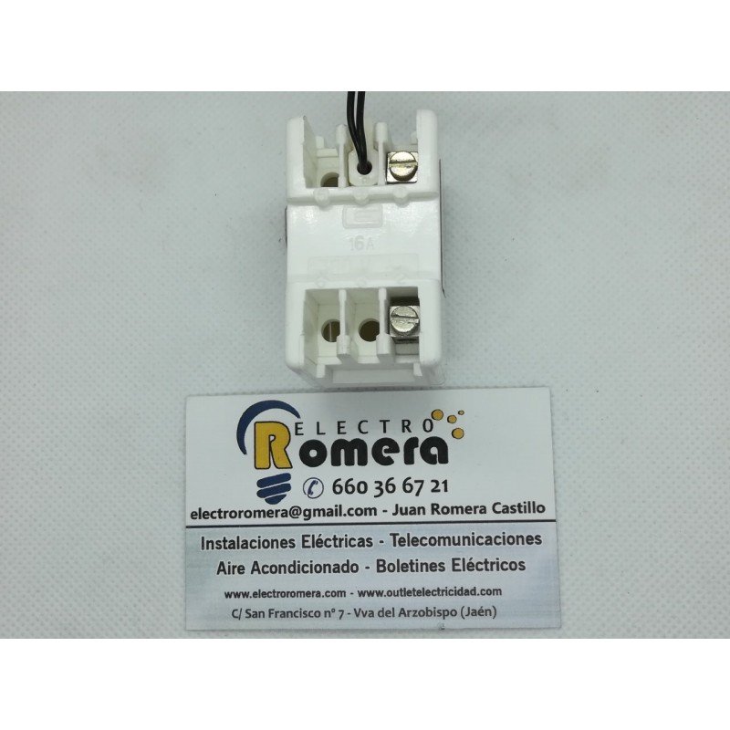 PULSADOR TIMBRE CON LUMINOSO BLANCO EUNEA METROPOLIS 3053 LB