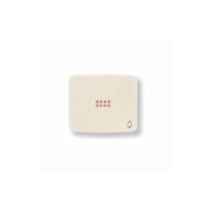 Tecla pulsador timbre con luminoso marfil NIESSEN ARCO 8204.3 BM