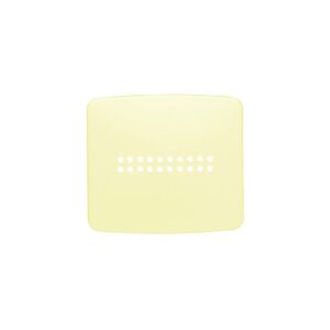 PLACA ZUMBADOR SERIE ARCO BLANCO MARFIL 8219 BM