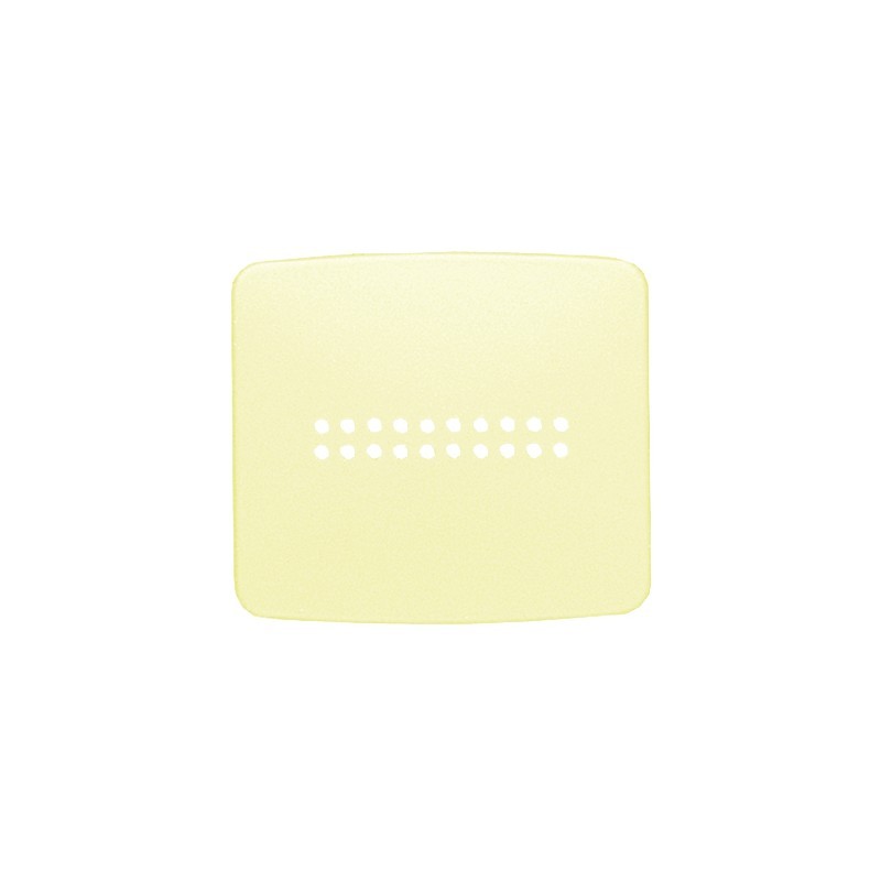 PLACA ZUMBADOR SERIE ARCO BLANCO MARFIL 8219 BM