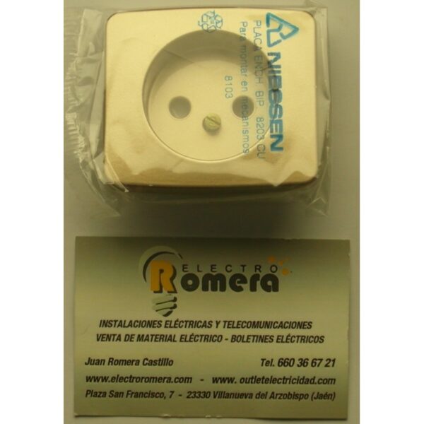 PLACA ENCHUFE BIPOLAR SERIE ARCO COBRE 8203 CU 1 PLACA ENCHUFE BIPOLAR SERIE ARCO COBRE 8203 CU