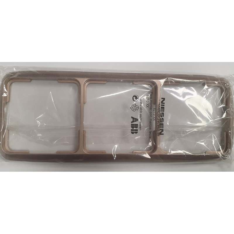 MARCO 3 ELEMENTOS SERIE ARCO COBRE 8273 CU