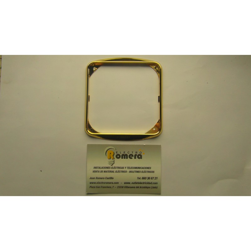 Embellecedor para marco 1 color oro stylo 1 Marco embellecedor 2200.1 OR