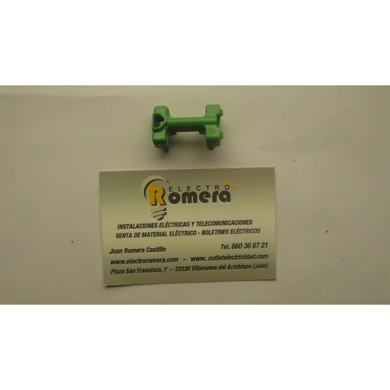 LAMPARA NEON VERDE INTERRUPTOR MONOPOLAR PULSADOR STYLO 2191 VD