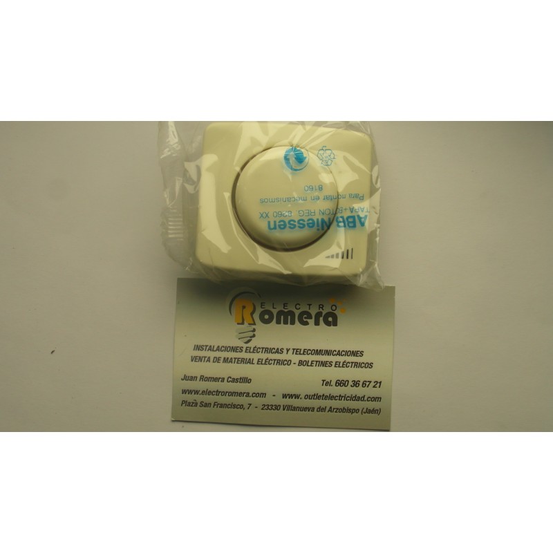 TAPA MAS BOTON REGULADOR DE INTENSIDAD 8260 BM