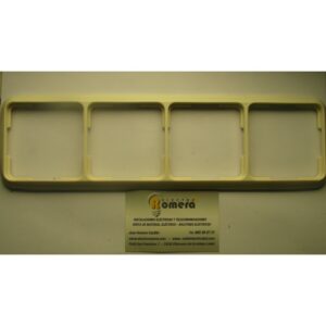 MARCO 4 ELEMENTOS BLANCO MARFIL SERIE ARCO  8274 BM