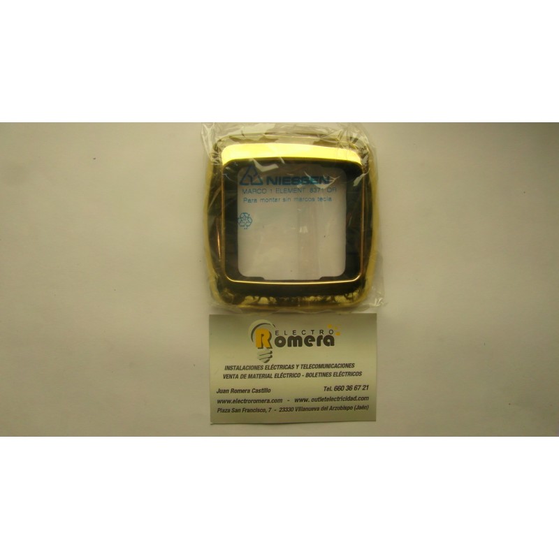 MARCO 1 ELEMENTO SERIE ARCO ORO
