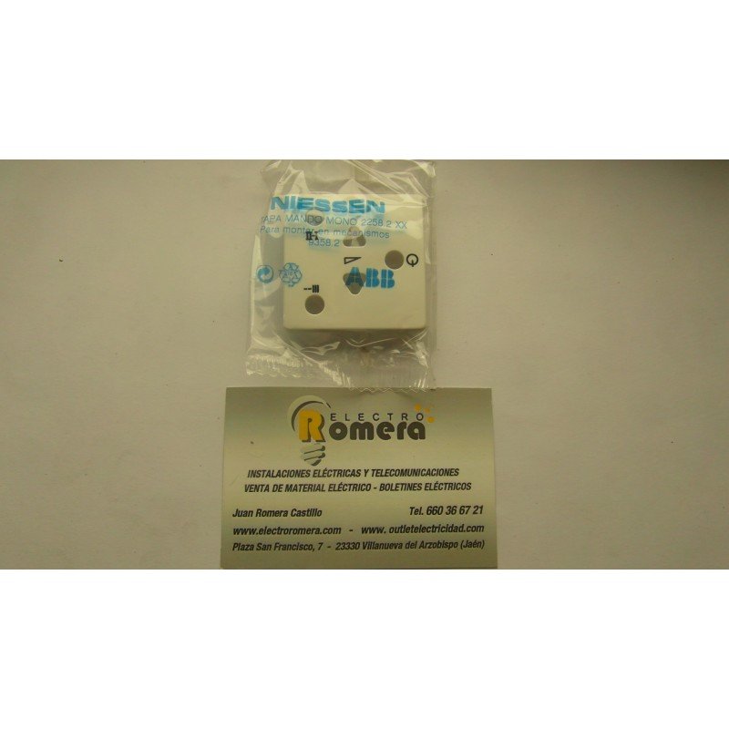 TAPA MANDO DE SONIDO MONO SERIE STYLO BLANCO ALPINO