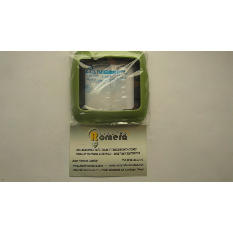 MARCO1 ELEMENTO SERIE ARCO MODERNO VERDE PISTACHO