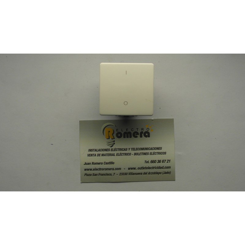 INTERRUPTOR BIPOLAR SERIE STYLO BLANCO ALPINO 2201.2 BA