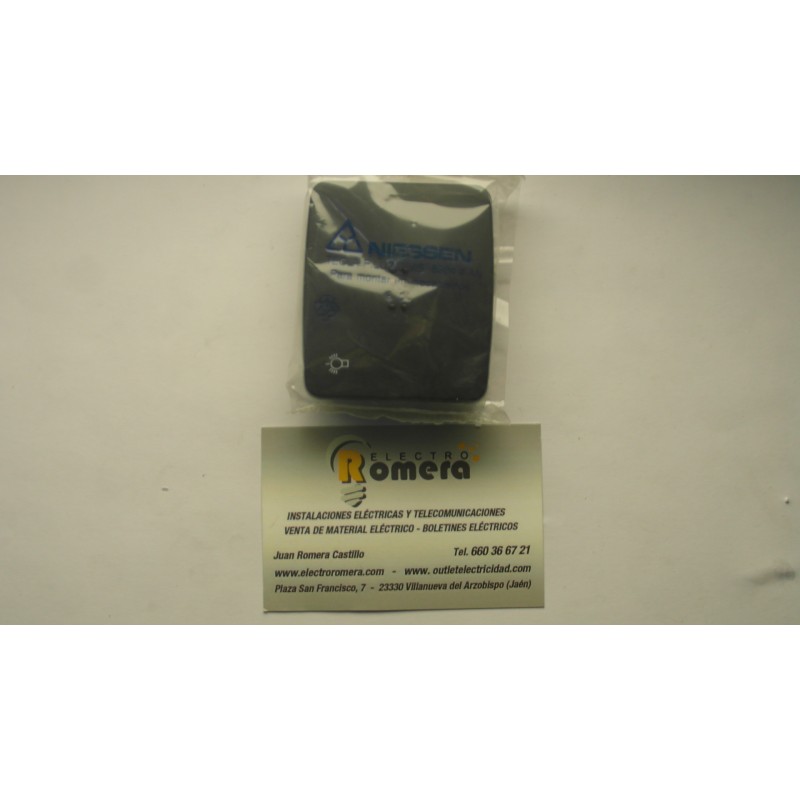 TECLA PULSADOR LUZ SERIE ARCO ANTRACITA 8204.4 AN