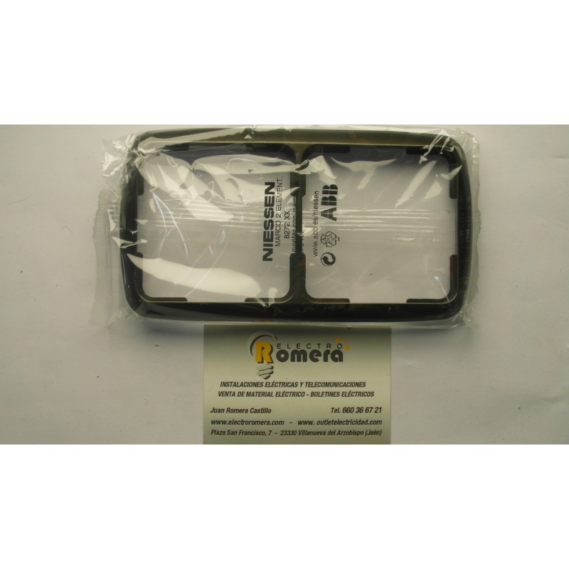 MARCO 2 ELEMENTOS BRONCE 8272 BR