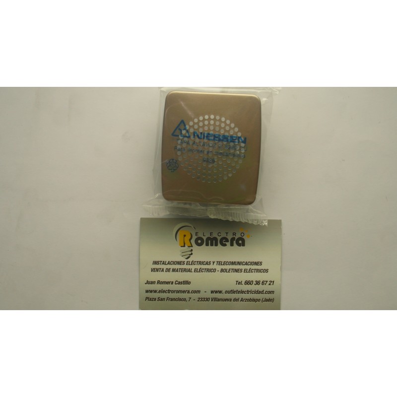 TAPA ALTAVOZ 2" SERIE ARCO COBRE 8229 CU