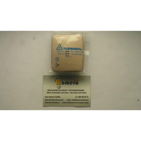 TECLA PULSADOR LUZ CON VISOR SERIE ARCO COBRE 8204.4 CU 1 TECLA PULSADOR LUZ CON VISOR SERIE ARCO COBRE 8204.4 CU