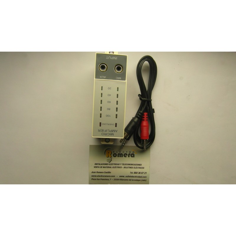 MODULO MONO MAS MICROFONO MARFIL C-0613 KROSSER