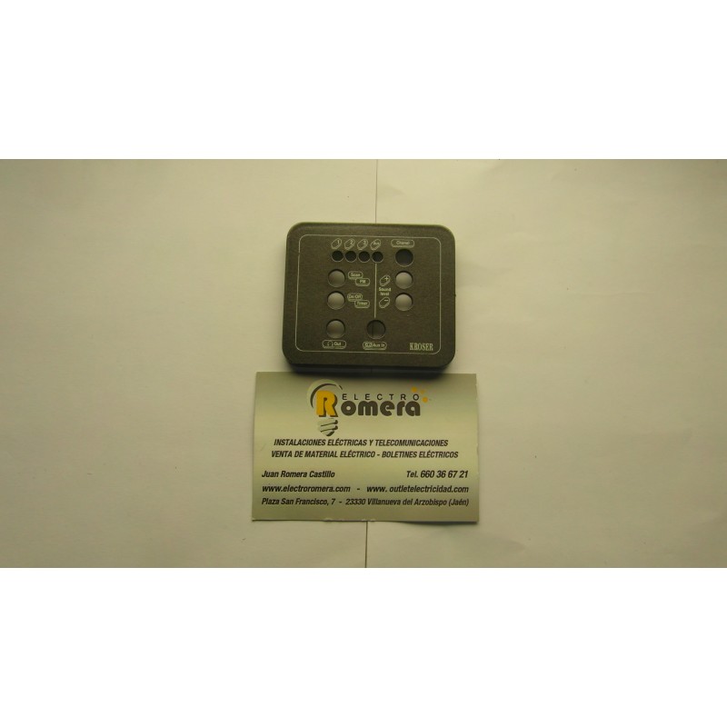 EMBELLECEDOR NEGRO SIMON 75 C-0613 KROSER