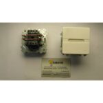 INTERRUPTOR MONOPOLAR CON PORTAMODULOS 10A/250V SERIE TRAZO BLANCO ALPINO 8001.9 BA