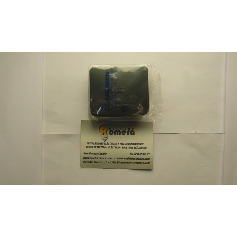 TECLA PULSADOR LUZ CON VISOR SERIE ARCO GRAFITO 8204.4 GF