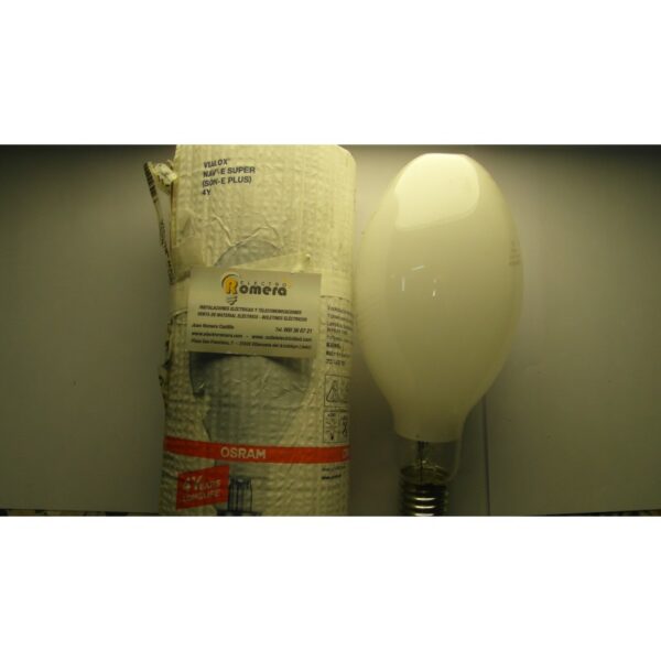 OSRAM VIALOX NAV-E SUPER (SON-E) LAMPARA DE VAPOR DE SODIO A ALTA PRESISIÓN 4000K 400W