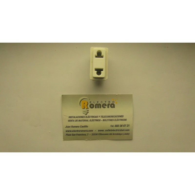 MECANISMO ENCHUFE BLANCO MIXTO