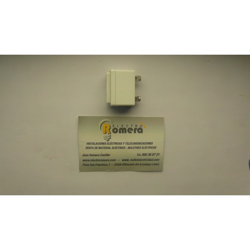 MECANISMO ENCHUFE BLANCO MIXTO