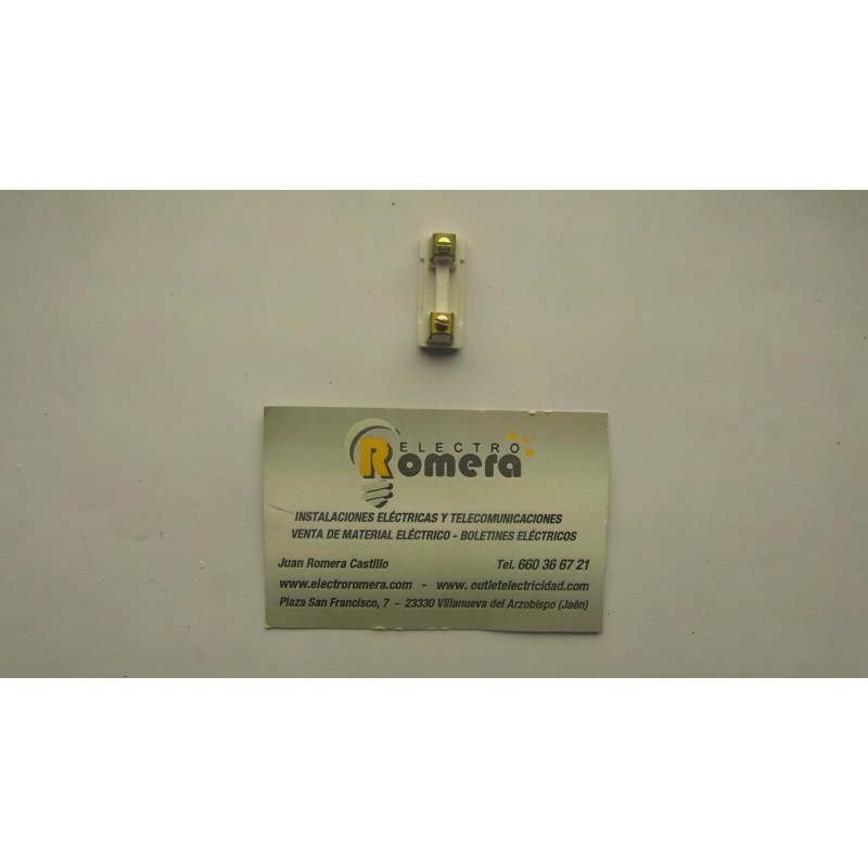 TAPA CORTACIRCUITOS HILO BLANCO