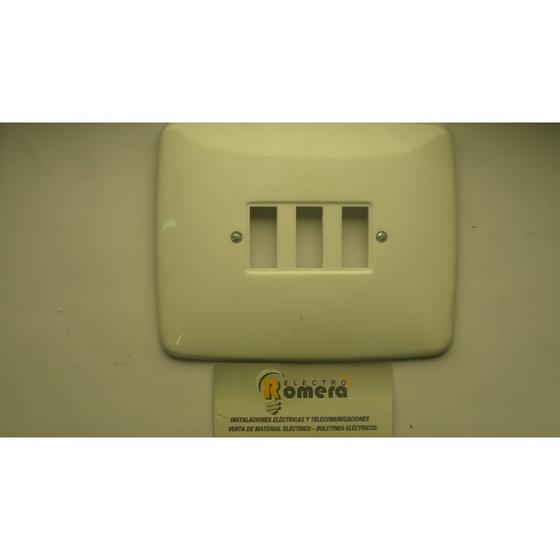 PLACA 3 ELEMENTOS GRANDE 1 MODELO