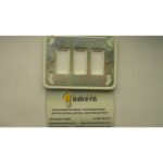 PLACA 3 ELEMENTOS BLANCO 1 MODELO