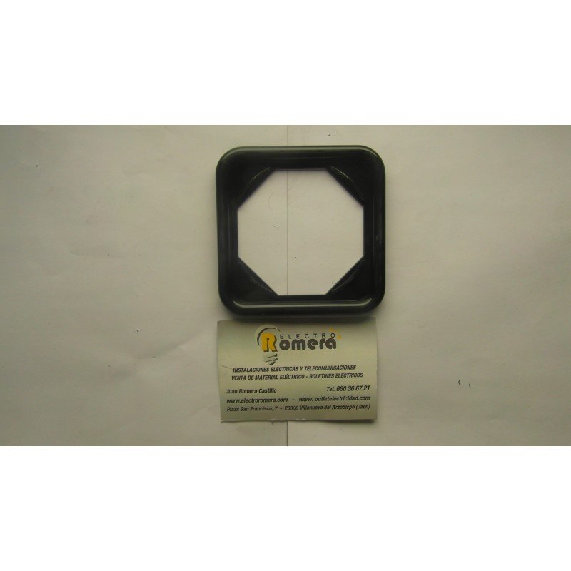 MARCO PARA 1 ELEMENTO NEGRO SUPERFIL 10546 M