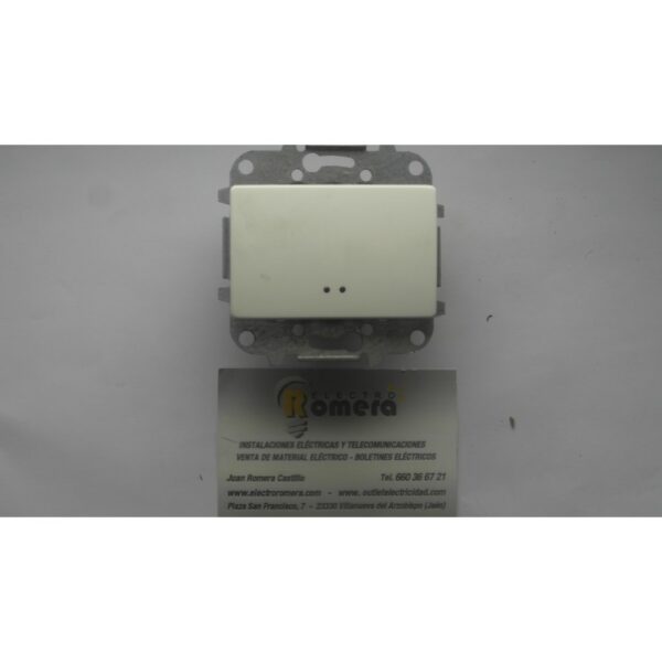 INTERRUPTOR MONOPOLAR CON VISOR SERIE SIGNO BLANCO ALPINO 2301.3 BA 1 INTERRUPTOR MONOPOLAR CON VISOR SERIE SIGNO BLANCO ALPINO 2301.3 BA