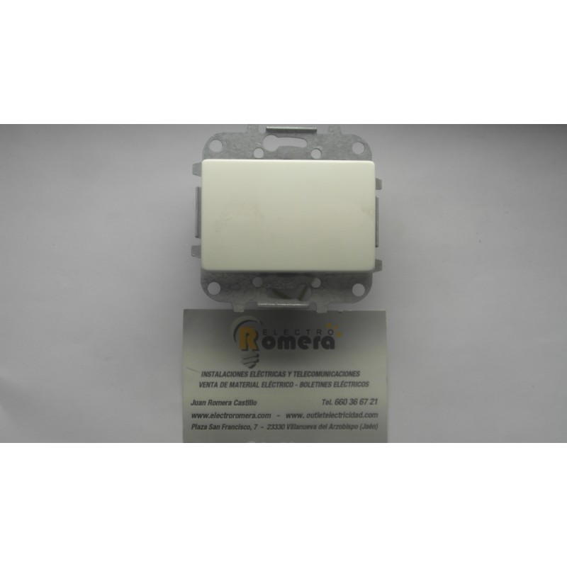 CRUZAMIENTO 10A 250V SERIE SIGNO BLANCO ALPINO 2310 BA