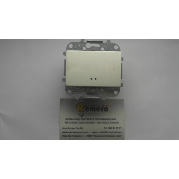 CONMUTADOR DE CRUCE CON VISOR 10A 250V SERIE SIGNO BLANCO ALPINO