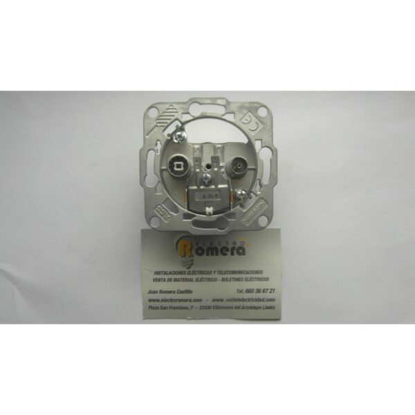 TOMA TV/R INICIAL SERIE INDUCTIVO MECNISMOS SERIE DE LUJO 1 TOMA TV/R INICIAL SERIE INDUCTIVO MECNISMOS SERIE DE LUJO