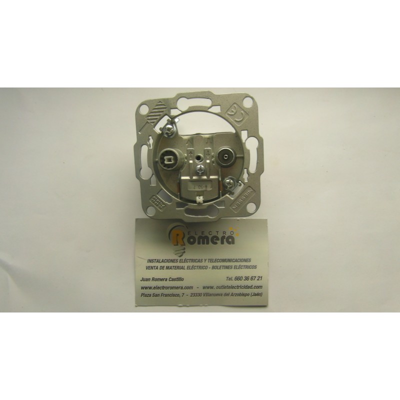 TOMA TV/R INTERMEDIO SERIE INDUCTIVO MECNISMOS SERIE DE LUJO 8150.7