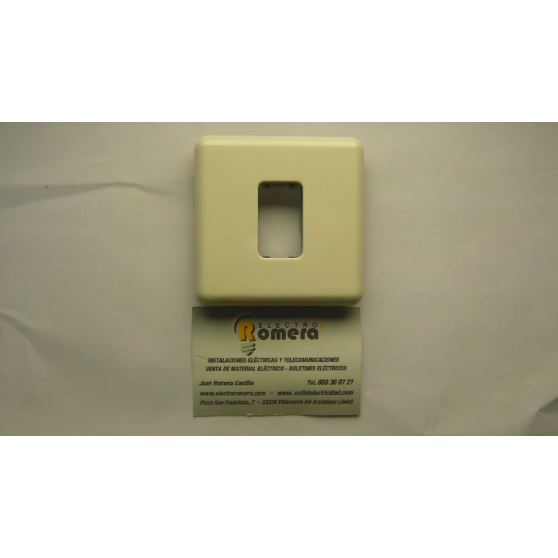 PLACA 1 ELEMENTO BLANCO MARFIL 4471 NIESSEN PUMA