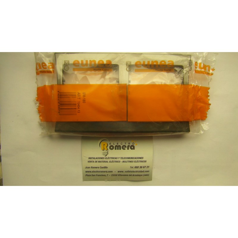 PLACA 2 ELEMENTOS BRONCE SIN ENBELLECEDOR 70404.13