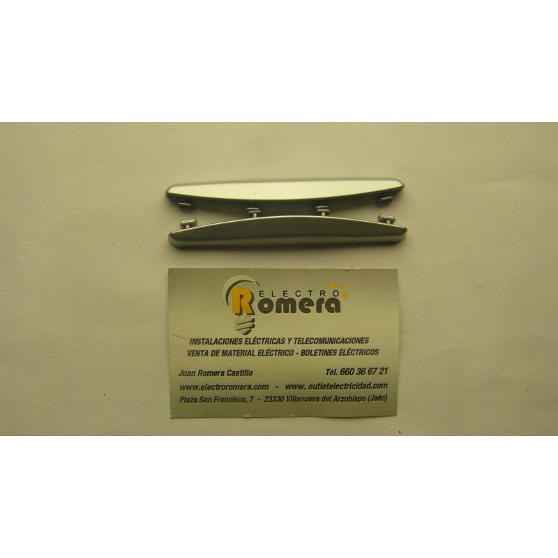 JUEGO DE 2 EMBELLECEDOR PLATA/ALUMINIO 70502.29