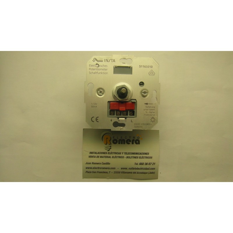 INTERRUPTOR-CONMUTADOR REGULADOR GIRATORIO 60-40 W/VA GAMA- SM LIGHT CONTROL