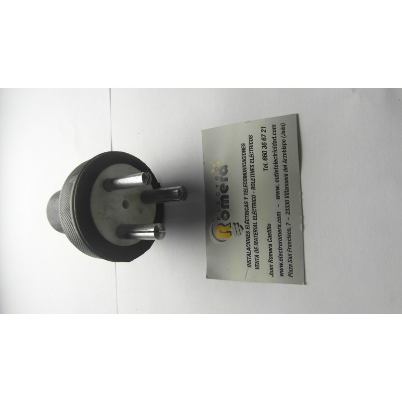 CLAVIJA Nº 46 3X30 NEGRA GOMA