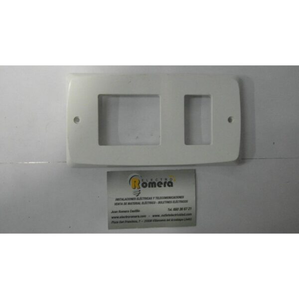 PLACA 2 ELEMENTOS (1 doble + 1 normal)