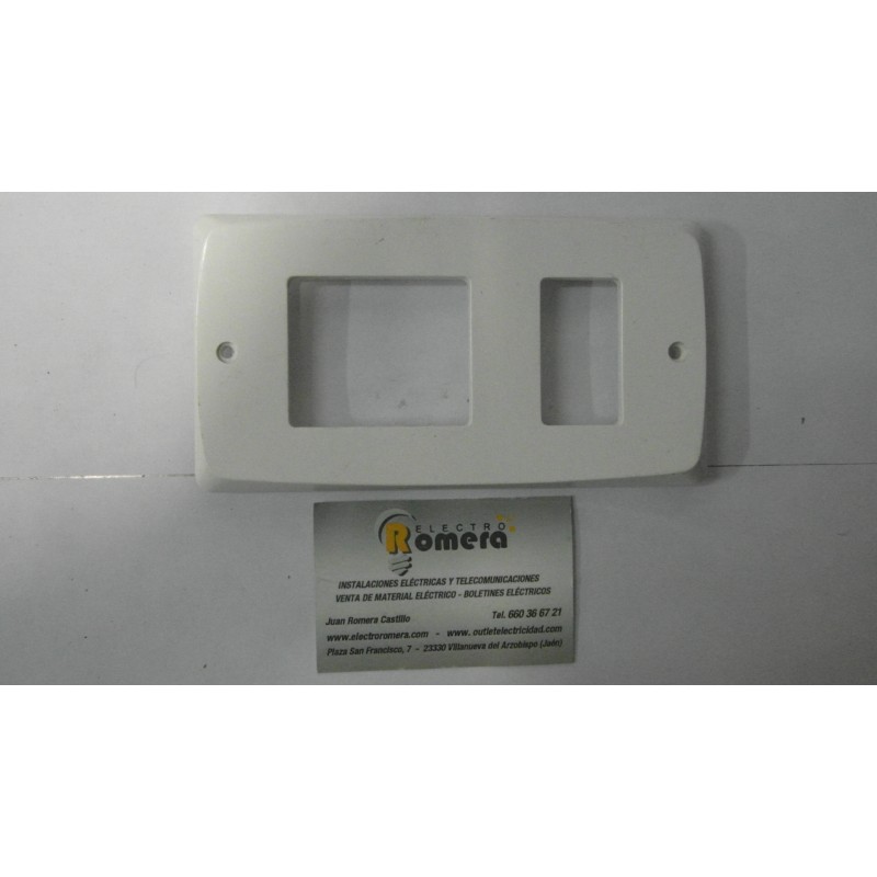 PLACA 2 ELEMENTOS (1 doble + 1 normal)