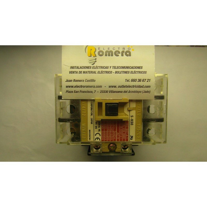 MITSUBISHI MAGNETIC CONTACTOR S-K50 80 A