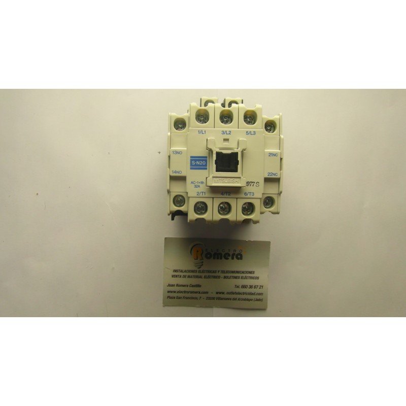 MITSUBISHI MAGNETIC CONTACTOR S-N21 CX 2A2B 48V-50 HZ
