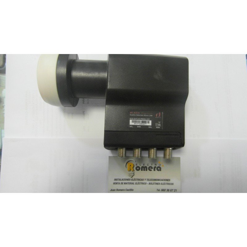 LNB QUATTRO 4 SAL INVERTO NEGRO