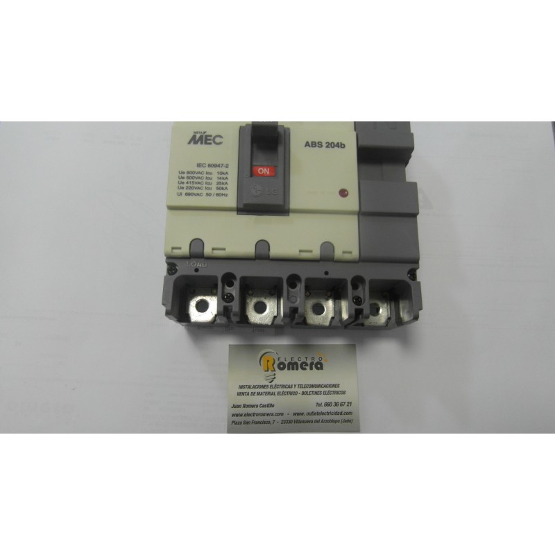 ABS 204 B LG MEC 150A 4P